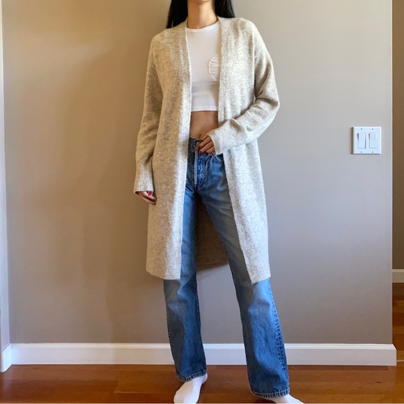 Aritzia Sweaters - Aritzia long mohair knit cardigan
